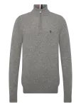 U.S. Polo Assn. - Kevin Reg Lw Hz Uspa M Knit - Poolpika lukuga džemprid - L
