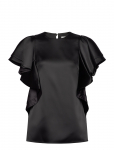 Malina - Ada Frill Oversized Blouse - L&uuml;hikeste varrukatega - XXS