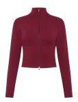 Aim&acute;n - Shape Seamless Zip Jacket - Spordidressipluusid - L