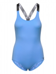 NIKE SWIM - Nike Logo Tape Crossback One Piece - Spordi ujumistrikood - S