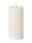 C'est Bon - Rustic Finish Led Pillar Candle - LED-k&uuml;&uuml;nlad - H15CM