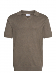 Lindbergh - Ecovero S/S V-Neck Polo - L&uuml;hikeste varrukatega kootud polos&auml;rgid - XXL