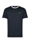 Lyle & Scott - Ringer T-Shirt - L&uuml;hikeste varrukatega - L