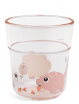 Done By Deer - Glass L Tiny Farm Powder - Cups - &Oslash; 7.5X H 8CM.180ML