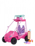 Barbie - Mysteries: Beach Detectives Ultimate Beach Buggy Vehicle Playset With 10+ Accessories - Nukkude aksessuaarid - ONE SIZE