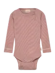 Petit Piao - Ppdante Body L/S Merino Wool Stripe - Pikkade varrukatega bodid - 74