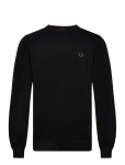 Fred Perry - Pique Stitch Jumper - &Uuml;mara kaelusega - S