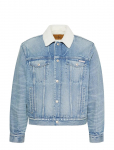 Calvin Klein Jeans - 90S Sherpa Trucker Tinted Thundr - Voodriga teksatagid - M