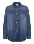 Calvin Klein Jeans - Oversized Shirt Indigo Hastings - Pikkade varrukatega - M