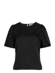 Vila - Viellette 2/4 Satin Puff Top - Noos - L&uuml;hikeste varrukatega - 40