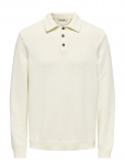 ONLY & SONS - Onshope Rlx  Ls Polo Knit Life - Pikkade varrukatega - S
