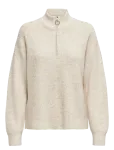 ONLY - Onltokyo Solid L/S Zip Pullover Knt Noos - Džemprid - L