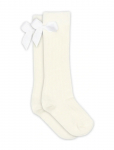 Mp Denmark - Liva Knee Socks - Bow - Sokid - 37/39
