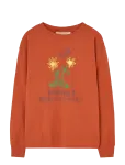 THE ANIMALS OBSERVATORY - Flowers Red Dof Lonf Sleeve T-Shirt - Pikkade varrukatega T-s&auml;rgid - 10 Y