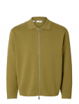 Selected - Slhmike Light Ls Knit Full Zip Cardigan - Kardiganid - XL
