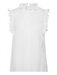 Coster Copenhagen - Top With Ruffles - Varrukateta - 44