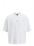 Jack & Jones - Jcoinfinity Print Back Sweat Ss - L&uuml;hikeste varrukatega - L