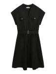 Tommy Hilfiger - Vis/Linen Belted Knee Ss Dress - L&uuml;hikesed kleidid - S