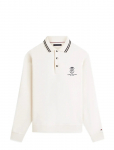 Tommy Hilfiger - Country Club Rugby Sweatshirt - Pikkade varrukatega kootud polos&auml;rgid - XXL
