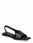Bianco - Biayve Square Slingback Sandal Faux Leather - Madalad sandaalid - 41