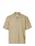 Selected - Slmrlxclay Linenblend Ss Shirt Res Noos - Vabaaja s&auml;rgid - XXL