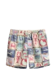 Gant - Reg Nautical Print Ds Shorts - Vabaaja l&uuml;hikesed p&uuml;ksid - S