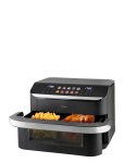 H&acirc;ws - Air Fryer 10L W. Divider 2400W Dual Heater Pfas Free Coating - &Otilde;hufrit&uuml;&uuml;rid - ONE SIZE