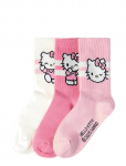 Lindex - 3-Pack Hello Kitty Socks - Sokid - 34/36