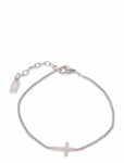 Samie - Cross - Bracelet Steel - K&auml;ev&otilde;rud - ONE SIZE