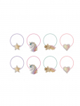 Mimi & Lula - 8 Ponies - Dreamy My Little Unicorn - Juuksekummid - ONE SIZE