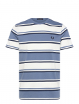 Fred Perry - Bold Striped T-Shirt - L&uuml;hikeste varrukatega - XL