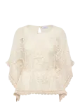Dante6 - Dante6-Olynda Embroidered Mesh Cape-Top - L&uuml;hikeste varrukatega - S/M