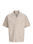 Jack & Jones - Jjmilo Seersucker Resort Shirt Ss - Vabaaja s&auml;rgid - XXL