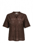 ONLY Carmakoma - Carhellen S/S V-Neck Blouse Jrs - L&uuml;hikeste varrukatega - 50-52