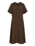 Vila - Vihekla O-Neck 2/4 Midi Dress - P&otilde;lveni ja midi - 44