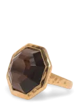 Syster P - Octagon Ring Gold - S&otilde;rmused - 9