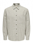 ONLY & SONS - Onsgudmund Loose Ls Checked Shirt - Ruudulised s&auml;rgid - XXL