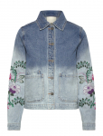 Desigual - Woman Denim Trucker Jacket - L&uuml;hikesed teksap&uuml;ksid - M