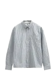 Anerkjendt - Akotto Stripe Ls Shirt - Triibulised s&auml;rgid - M