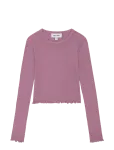 Organic Basics - Core Rib Long Sleeve - Topid - S
