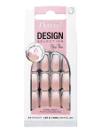 Depend Cosmetic - Design Selection French Ombre Short Coffin - Fake Nails - ONE SIZE