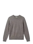 Calvin Klein - Ls Cotton Wool Dotted Stitch Cre - &Uuml;mara kaelusega - L