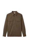 Calvin Klein Jeans - Ls Comfort Cotton Easy Overshirt - Pealiss&auml;rgid - XXL