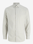 Jack & Jones - Jprblaparker Stripe L/S Shirt Sn - &Auml;ris&auml;rgid - M