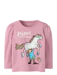 Name It - Nmfanna Pippi Ls Top Box Sky - Pikkade varrukatega T-s&auml;rgid - 116