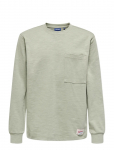 ONLY & SONS - Osjmackey Reg Ls Logo Tee Jrs - Pikkade varrukatega T-s&auml;rgid - 122-128