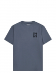 Knowledge Cotton Apparel - Chest Print T-Shirt - L&uuml;hikeste varrukatega - L