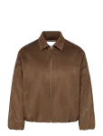 ONLY Carmakoma - Carfiona Faux Suede Padded Bomber Otw - Bomber-jakid - 46-48