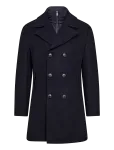 Bruun & Stengade - Bs Nelson Slim Fit Coat - Villased mantlid - M