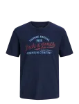 Jack & Jones - Jprblumateo Ss Tee Smu - L&uuml;hikeste varrukatega - S